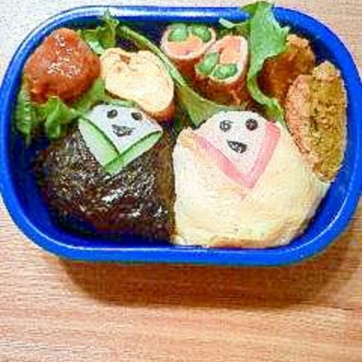 ひな祭り弁当（幼稚園バージョン）